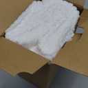 MIULEE Decorative Throw Pillow Covers for Couch Bed Livingroom 20x20 Inch Set of 2 White Boho Accent Throw Pllows Broadside Striped Patchwork Soft Corduroy Pillowcases