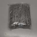 Niseyo Grey Faux Locs Crochet Hair 10 Inch Soft locs, 6 Packs Short Crochet Locs Pre Looped Crotchet Straight Synthetic Hair Extensions (Gray)