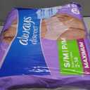 Always Discreet Adult Diapers for Women, Incontinence Underwear, Postpartum Essentials, Disposable Briefs, Max Absorbency, Bladder Leak Protection, Small/Medium, 84ct