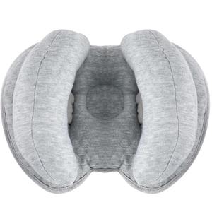 KAKIBLIN Baby Support Pillow, Head and Neck Support, 2 in 1 Banana Neck Pillow for Baby, Travel Pillow for Stroller Neck Support, Adjustable Head Pillow for Kids Toddler (Grey)