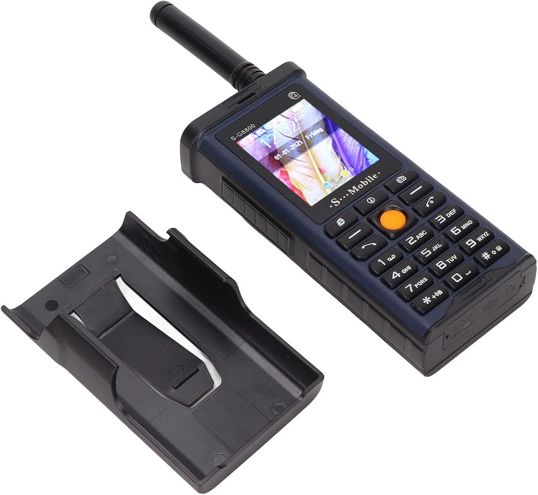 Yoidesu Mobile Unlocked Cell Phone with 4 SIM Cards, 2.2in HD Screen, Powerful Speaker, MP3 Playback, FM Radio, Flashlight, 2400mAh Battery, Portable Stand, Rugged Design for Seniors