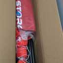 Storgem Soccer Goal, Soccer Net, Soccer Goals for Backyard, with Bow Frame, Collapsible Metal Base and 15 Training Cones (8x6x3Ft)