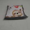 QOOMO Kawaii Sloth Print Kids Fitted Sheet Set, Cute Animal Bedding Set Twin Size for Boys Girls, Cooling Breathable Botanical Flowers Sheet Sets,1 Fitted Sheet, 1 Flat Sheet, 2 Pillow Cases