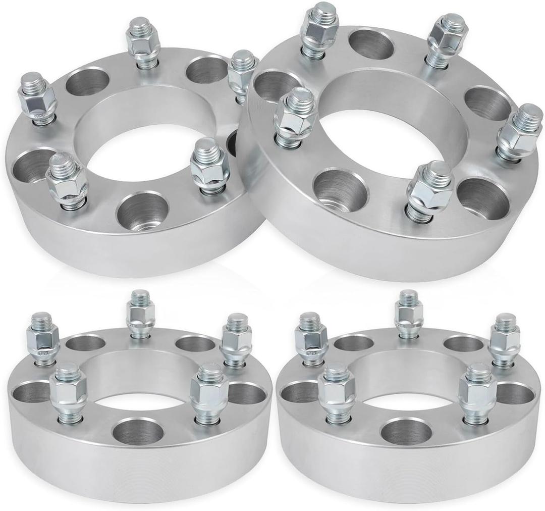 SCITOO 2Pcs 5x135 Wheel Spacers 1.5 inch Studs 14x2 Bore 87.1mm Fit for Ford for F-150 Heritage 2004, for Ford for F-150 1997-2003, for Ford Expedition 1997-2002