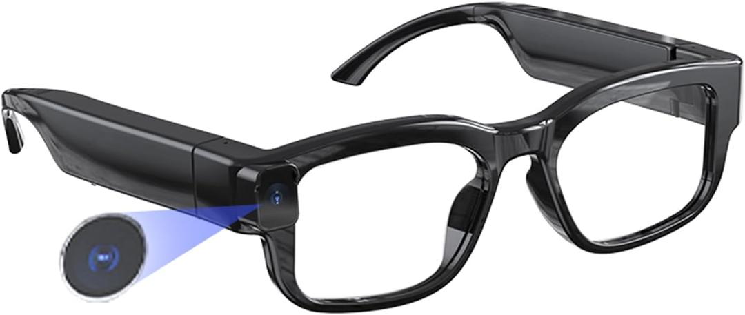 Yihou Camera Video Recording AI Smart Glasses Translation for Men Women with 1080P Hidden Camera and Bluetooth Record Video Audio