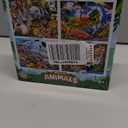 MasterPieces Jigsaw Puzzle Set for Kids, 4-Pack of 100 Piece Puzzles, Educational Animal Theme, Fun Game, Gift Idea, 8" x 10"