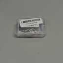 30Pcs Micro Latching Push Button Switch 5.8mm 0.23" DPDT 6Pin 2-Ways On Off Switch Self-Lock Mini Power Button with Cap 30VDC 0.5Amp