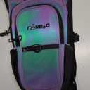 Rave Hydration Backpack  Anti-Theft Festival Hydration Pack with 1.5L Leakproof TPU Bladder  Slim, Insulated Water Pack with Secret Pockets & Breathable Back  for Raves, Music Festivals, EDC