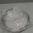 LAMU 2 Pack Lazy Susan Organizer 9.25 inch Lazy Susan Turntable for Cabinet, Rotating Spice Organization for Cabinet, Kitchen, Table Top, Countertop, Pantry Fridge Organizers and Storage, Clear