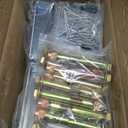 10 Pcs 6x6 Post Base for Concrete, Actual 5.5"x5.5" Wood