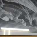 Americanflat 27x40 Picture Frame with Polished Plexiglass - White Picture Frame - Wide Photo Frames Made of Engineered Wood for Vertical or Horizontal Wall Display - Epic Collection - White