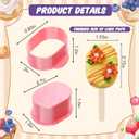 Cakesicle Cutter, Cake Pop Mold, Cake Pop Cutter and Pusher Press, Baking Tools for Home Birthday Parties Wedding Desserts