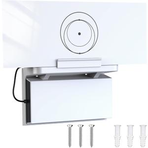 Starlink Router Mount, 2-in-1 Wall Mounting Kit for Starlink Gen 3 Router and Power Supply, Space Saving, Easy Installation