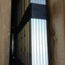 Telescoping Ladder with Hooks 20FT - Aluminum Telescopic Ladder with Stabilizer - Retractable Extension Ladders for Home Loft Roof RV Work with EN131 Certification - 330lbs Max Capacity (Silvery)