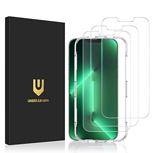 UNBREAKcable 2 pack Screen Protector for iPhone 13 Pro Max/iPhone 14 Plus, Double Shatterproof Tempered Glass [Easy Installation] [9H Hardness] [99.99% HD Clear] [Case Friendly] for iPhone 6.7 inch