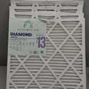 Accumulair Diamond 20x23x1 MERV 13 HVAC AC Furnace Air Filter (4-Pack) | Replacement Air Filter for Home, Residential and Commercial Use | Made in USA | Actual Size 20x23x1