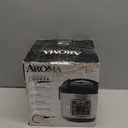 AROMA Digital Rice Cooker, 4-Cup (Uncooked) / 8-Cup (Cooked), Steamer, Grain Cooker, Multicooker, 2 Qt, Stainless Steel Exterior, ARC-914SBD