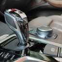 QUIXNOVA Crystal Shift Knob Gear Selector LED Color Changing with Gear Upgrade Compatible with LHD BMW F15 F16 G01 G02 G08 Logo X