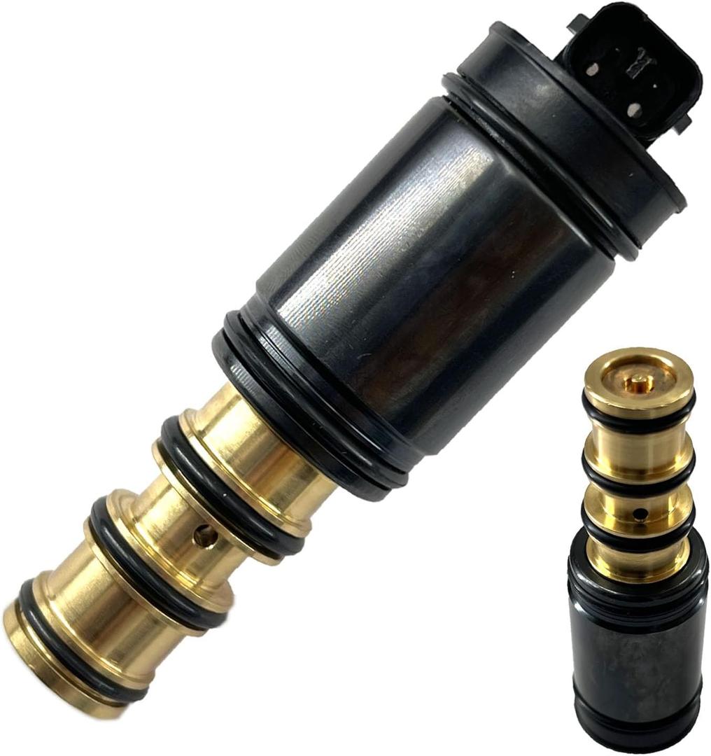 AC Compressor Control Solenoid Valve 5SE09C 5SE12C 6SEU16 Compatible with Camry Corolla Highlander, ES350 GS350