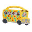 Just Play Cocomelon Learning Bus, Over 85 Learning Phrases, Counting, Alphabet, Music, Sounds, Yellow, Kids Toys for Ages 18 Month