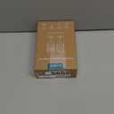 Ultrean Electric Salt and Pepper Grinder Set, Rechargeable Salt and Pepper Shakers, 6 Adjustable Coarseness, LED Light, Kitchen Gadget & Housewarming Gift, Brown