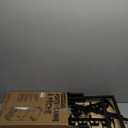 PLUSINNO 3 Tier Fishing Rod Holder, Fishing Pole Holders for Garage, Fishing Rod Rack Fishing Rod Storage Up to 8 Rods, Fishing Gear Tackle Box Fishing Equipment Organizers, Fishing Gifts for Men