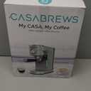 CASABREWS CM5418 Espresso Machine 20 Bar, Cappuccino Machine with Milk Frother Steam Wand, Stainless Steel Espresso Coffee Machine, Gift for Grandma or Wife, Gift for Girlfriend, Pastel Green