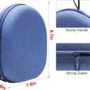 LTGEM Case Compatible with Sony WH-CH720N / WH-CH520 Noise Canceling Headphones Over The Ear Headset, Blue