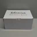 Selamica Ceramic 8 oz Cappuccino Cup Set with Saucers, Espresso Coffee Cups, Latte Macchiato for Party Cafe Home, Set of 6, Assorted Colors