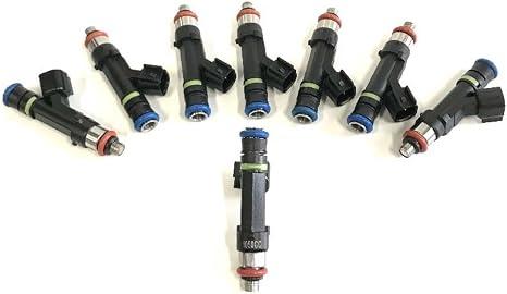INAT Injectors: Set of 8 100lb Injectors 1050cc LS1 LT1 LS6 EV1 5.7L Gen3 High Impedance E85 Compatible
