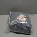 H.VERSAILTEX Sofa Cover 2 Piece T Cushion Armchair Slipcovers Thick Velvet Couch Cover Furniture Protector Stretch T Cushion Sofa Covers for 1 Cushion Couch with 1 T Cushion Covers, Stone Blue