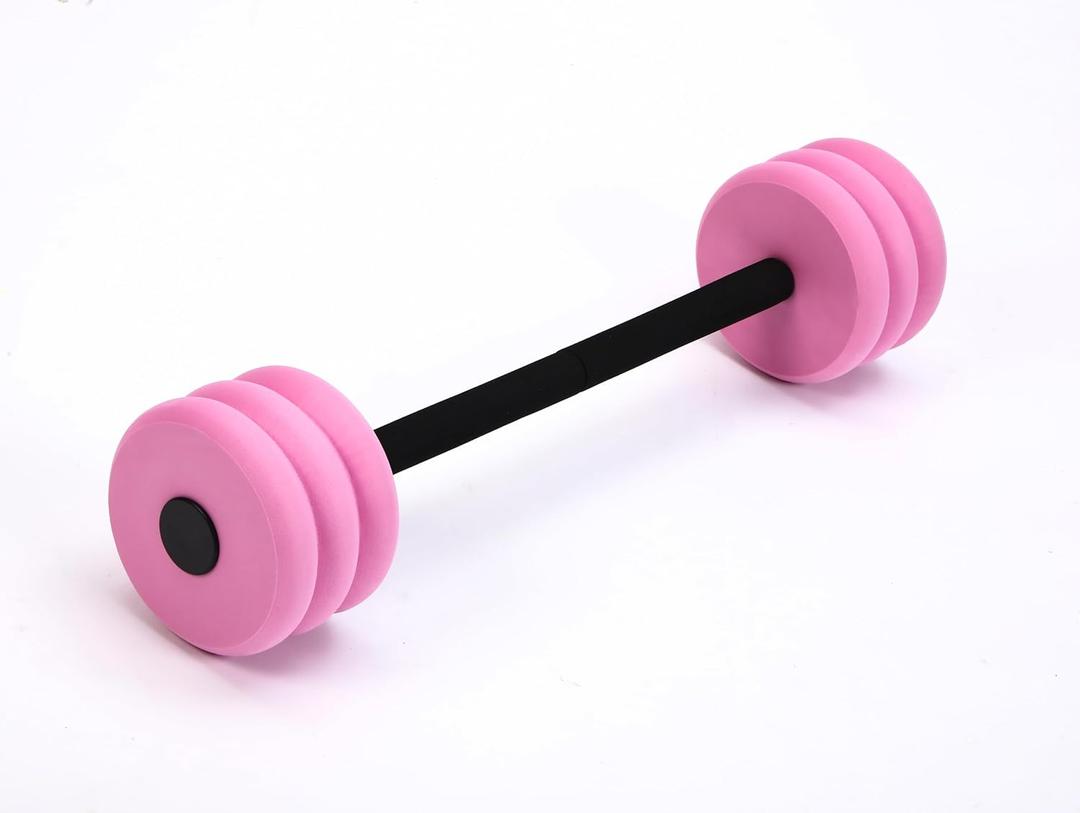 Soulchen Long Aquatic Exercise Dumbbells Foam Water Weights Dumbbell Aquatic Pool Barbells with High Density EVA Foam for Swim Water Aerobics Workouts Loss (25.2 Inch, Pink) Soulchen Long Aquatic Exercise Dumbbells Foam Water Weights Dumbbell Aquatic Pool Barbells with High Density EVA Foam for Swim Water Aerobics Workouts Loss (25.2 Inch, Pink)