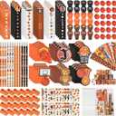 216Pcs Basketball Stationery basketball Theme Gifts Birthday Supplies Team Gift Goodie Bags Stuffer Pencils Classroom games Rewards School Office Supplies basketball