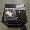 Chandelier Deposit Box Deposit Box Electronic Code Lock and 2 Keys Business Deposit Box Safe for Family Hotels Chandelier