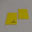 Logest Rebreakable Boards Martial Arts - Taekwondo Karate MMA Boards - Reusable Plastic Training Breaking Boards for Kids & Adults Comes In 6 Levels of Difficulty Taekwondo Boards for Breaking (Yellow - Light)