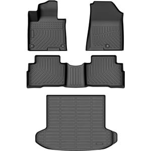 Cartist Floor Mats and Cargo Liner Fit for Kia Sportage 2023-2025 (Only for Hybrid) All Weather Floor Mat for Sportage Accessories Heavy Duty Waterproof