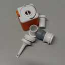 Portable Air Pump for Inflatables, 2400mAh Ultra Powerful Mini Air Mattress Pump with Camping Light, 4.5kPa Electric Air Pump Camping Gear for Pool Float, Air Mattress,Vacuum Storage Bags