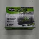 Slime 40088 Tire Inflator, Portable Car Air Compressor, Inflate Right automatic shut off, with Digital 99 psi Display, Long Hose and LED Light, 12V, 6 min inflation (Compact)