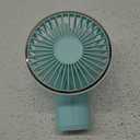 Portable Handheld Fan, 4000mAh, 180 Adjustable, 6 Speed Wind, Display Electricity in Real Time, USB Rechargeable Foldable Personal Fan (Black)
