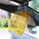 Fauful Car Sun Visor HD Anti Sunlight Dazzling Goggle Day Night Vision Driving Mirror UV Fold Flip Down Clear View