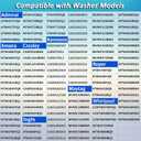 W10683603 Washer Water Valve Replacement Compatible with whirlpool, kenmore, amana, maytag, crosley, Inglis, etc. Replace WPW10683603, W10423125, W10683680, AP6023768, PS11757114
