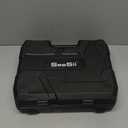 Seesii 1000N.m (738ft-lbs) Cordless Impact Wrench High Torque,1/2" Brushless Impact Gun w/Two 4.0AH Battery,Fast Charger, 5 Sockets & Storage Case, Electric Impact Wrench for Car Truck,WH760 (Blue)