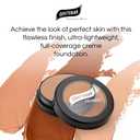 Graftobian HD Glamour Crme Foundation 1/2oz, Weightless Full Coverage Makeup, For All Skin Types, Natural or Full-Glam Looks, For Professionals and Beginners, Auburn
