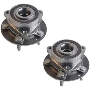 PM Auto Pair of 2 Front Wheel Hub Bearing Assembly Replacement For 2016-2019 Chevrolet Malibu L4