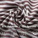 Rouen Golf Shirts for Men Moisture Wicking Lightweight Dry fit Performance Sports Stripe Collared Golf Polo Shirts for Men (XXXL)