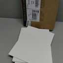 Golden State Art, White Foam Boards 12 Pack 8.5x11 Foam Core Board, 1/8" Thick Acid Free Foam Poster Board for Modeling, Billboard, Projects, Paintings and Display