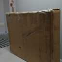 VEVOR Bird Cage, 24.6 x 16.7 x 53.9 inch, Flat Top, Wrought Iron Bird Flight Cage with Perches, Slide-Out Tray and Plastic Feeders, Casters, for Parrot, Blue Tit, Cockatiel, Canary, Budgerigar, Conure (Black)