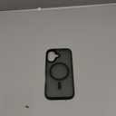 Katti Case Crystal Translucent Black for iPhone 16 - Impact Resistant and with Magnets