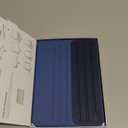 ESR for iPad Pro 11 Inch Case (M5/M4) 2025/2024, Rotating Case with Removable Magnetic Cover, Adjustable Portrait/Landscape Stand, 9 Standing Angles, Shift Series, Blue