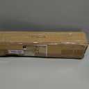 TVWOO Silver Decorative Crystal Curtain Rods 2 Pack:36-88"Heavy Duty Adjustable Window Curtains Rods for Bedroom Living Room, Nickel Modern Girly Acrylic Drapery Rod Set with Sheer Bling Foil Finials